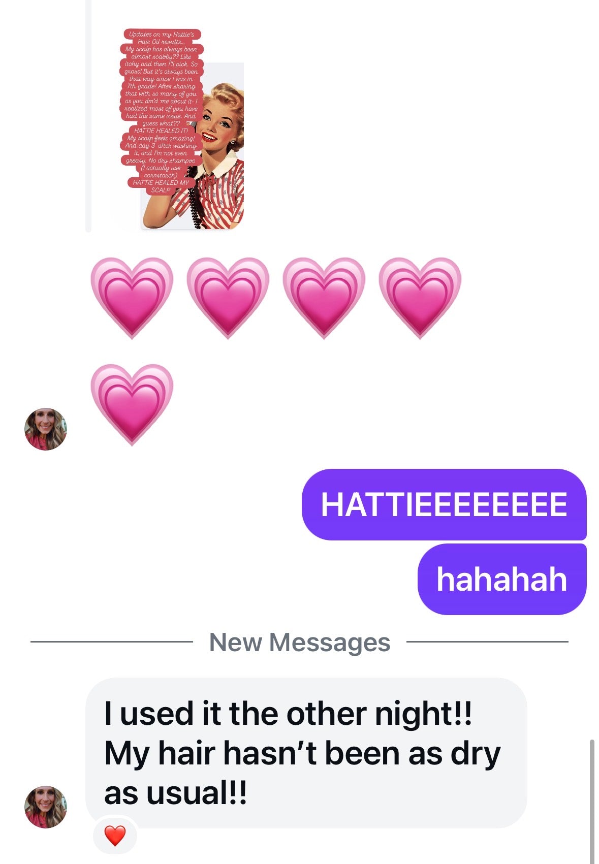 Hattie's Hair Oil