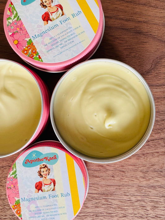 Magnesium Foot Rub